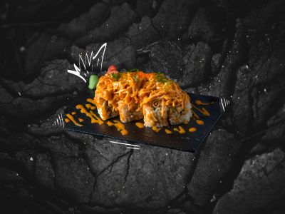 Volcano Sushi Roll